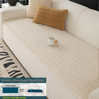 Plaid Sofa Protector Thickened Non-Slip Machine Washable Stretchable Pet Friendly - Sofa Cover for Living Room Bedroom Office Loveseat 4 Seater 6 Colors