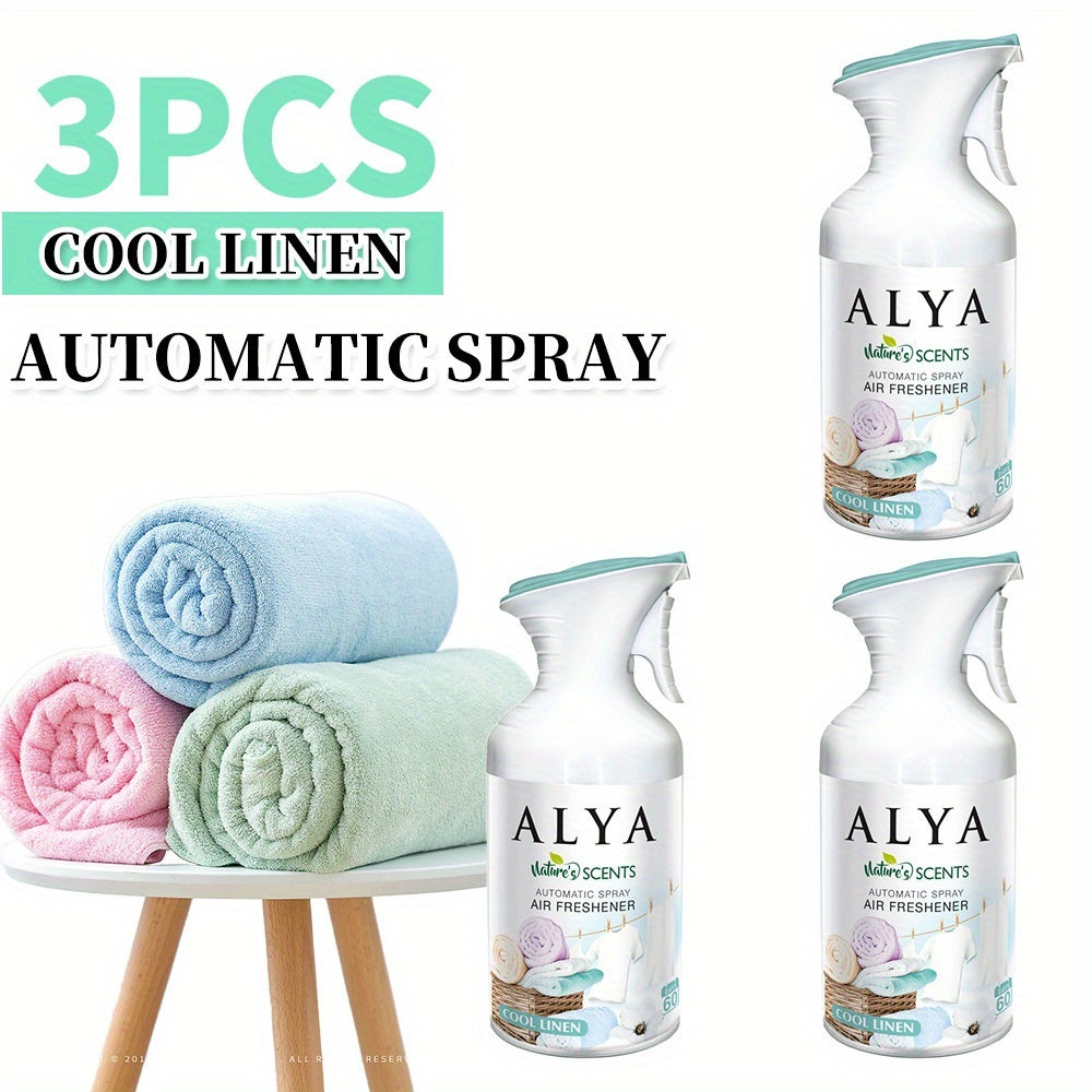 Aromatherapy Air Freshener Room Spray 8.45oz – 6 Scents, Odor-Fighting, Multi-Purpose for Home, Car, Bathroom & Closet – 1pc / 3pc