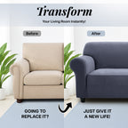 Elastic Stretch Sofa Cover Spandex – Non-Slip Couch Slipcover, Pet-Friendly, Machine Washable, All-Season, 7 Colors, 1/2/3 Seater, Living Room Bedroom Office Home Decor