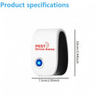 Ultrasonic Pest Control Device 2026 Upgraded Plug-In Repeller for Mosquitoes Mice Cockroaches Ants Spiders Fleas Chemical-Free Indoor Pest Repellent for Home Kitchen Office 4 6 8 Pack