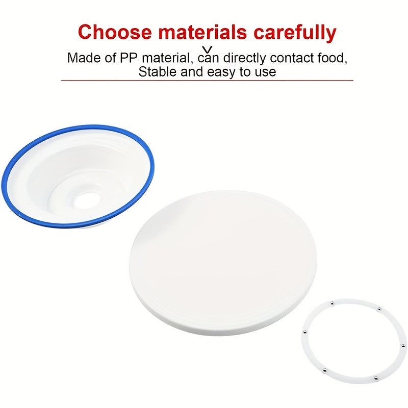 Rotating Cake Stand 11 Inch Non-Slip Base Smooth Spinning Turntable for Cake Decorating Icing Frosting Baking Display