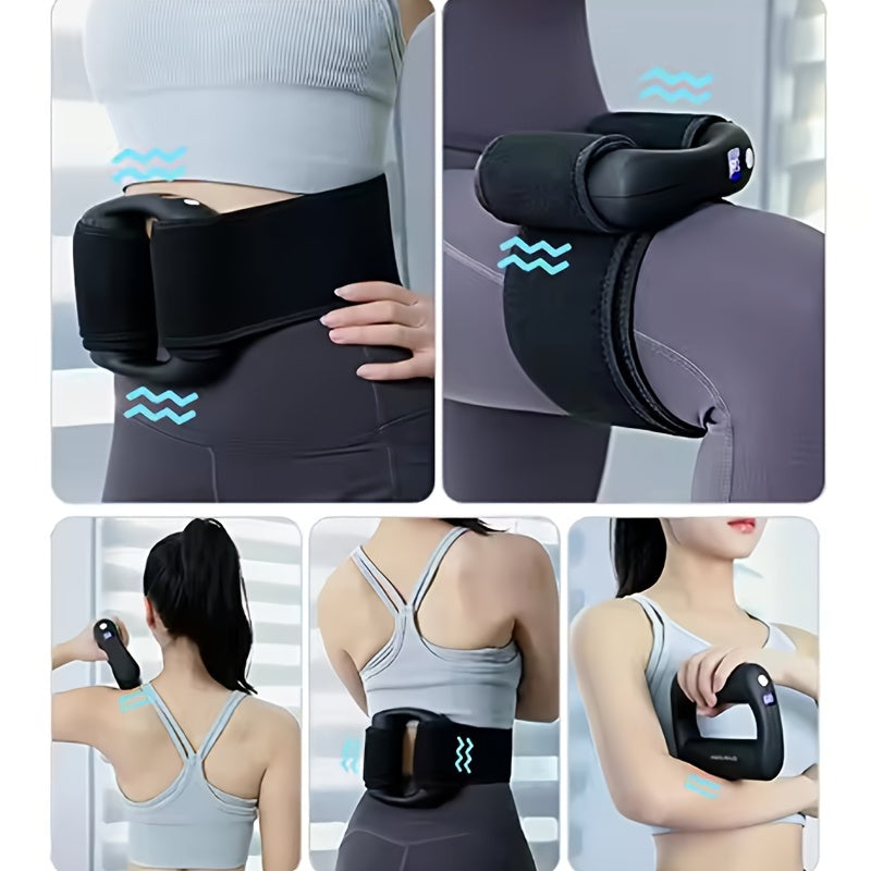 Fascia Ring Massager – Portable Multi-Function Neck Back Waist & Leg Body Massager with Adjustable Support Strap, Muscle Relaxation & Recovery Tool for Full Body Use, 3 Style Options