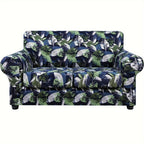 Boho Floral Sofa Slipcover Set with Separate Seat Cushion Covers – Washable Stretch Couch Cover for Armchair Loveseat Sofa, Drawstring Fit, Pet Friendly, 6 Colors