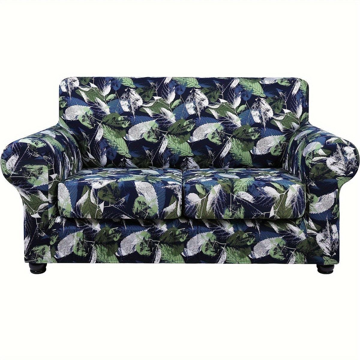 Boho Floral Sofa Slipcover Set with Separate Seat Cushion Covers – Washable Stretch Couch Cover for Armchair Loveseat Sofa, Drawstring Fit, Pet Friendly, 6 Colors