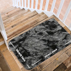 Plush Fluffy Area Rug Tie Dye Soft Indoor Carpet Non-Slip for Living Room Bedroom – Modern Home Decor Floor Mat | Multiple Sizes | Light Gray, Dark Gray, Black, Pink