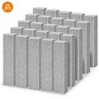 Pumice Scouring Sticks 25-Pack – 5.9" Natural Stone Scrubber for Toilet Bowl, Bathroom Tile, Kitchen, Pool & Wall Stain Removal | Bulk Home Cleaning Supply