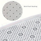 Kitchen Mat Flannel Soft Comfort Non-Skid Washable Farmhouse Floor Mat – Anti-Fatigue Kitchen Rug for Bathroom, Entryway & Indoor Use | Multiple Sizes