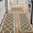 Kitchen Mat Flannel Soft Comfort Non-Skid Washable Farmhouse Floor Mat – Anti-Fatigue Kitchen Rug for Bathroom, Entryway & Indoor Use | Multiple Sizes