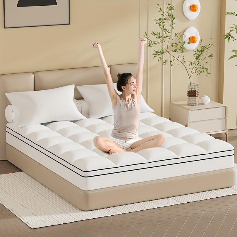 4 Inch Gel Memory Foam Mattress Topper | Dual Layer 2" Gel Foam + 2" Pillow Top, Removable Washable Cover, 8-21" Deep Pocket – Twin, Twin XL, Full, Queen