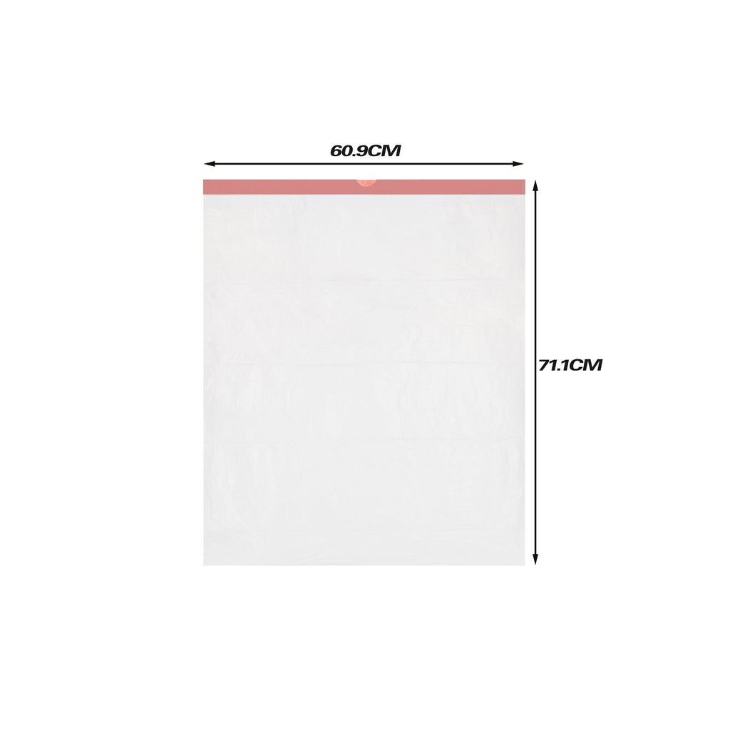 Drawstring Tall Kitchen Trash Bags 13 Gallon 120 Count (2 Boxes of 60), 2ft x 2ft 4in Sturdy 0.45mil Bags for Standard Kitchen Trash Cans, Easy-Tie Drawstring Closure