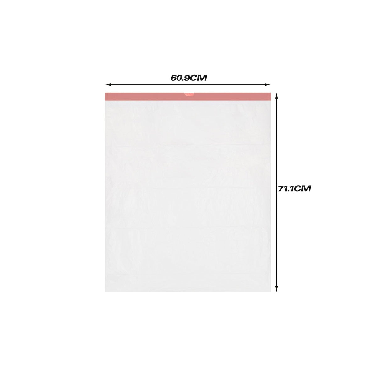 Drawstring Tall Kitchen Trash Bags 13 Gallon 120 Count (2 Boxes of 60), 2ft x 2ft 4in Sturdy 0.45mil Bags for Standard Kitchen Trash Cans, Easy-Tie Drawstring Closure