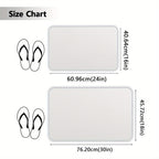 Dog Welcome Doormat Non-Slip Crystal Velvet A House Is Not A Home Without A Dog Bone Pattern Entrance Mat Bathroom Kitchen Bedroom Floor Mat 24x16 30x18 Christmas Gift