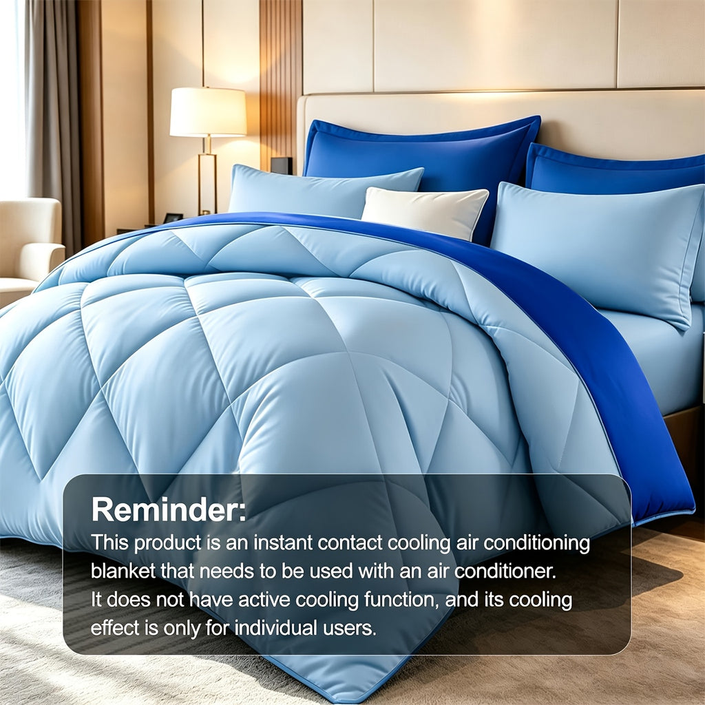 Quilt Set 3 Piece Lightweight Breathable Comforter with Pillowcases - Diamond Pattern Ultra-Fine Fiber Soft Bedding Set 42 Colors Twin Queen King Pinch Pleat