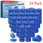 Automatic In-Tank Toilet Cleaner Tablets 24/36 Pack – Lemongrass Deodorizer, Prevents Scaling & Rust, for Home & RV Bathrooms