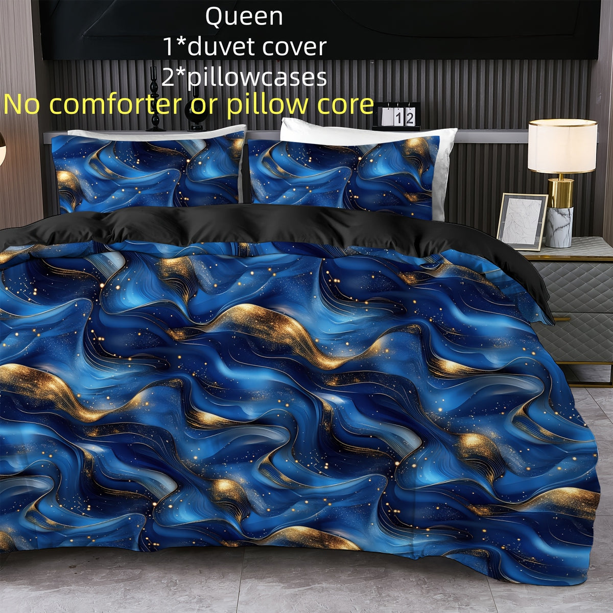 Floral Botanical Duvet Cover Set Reversible Ultra-Soft Microfiber with Pillowcases Twin Full Queen King 3 Colors