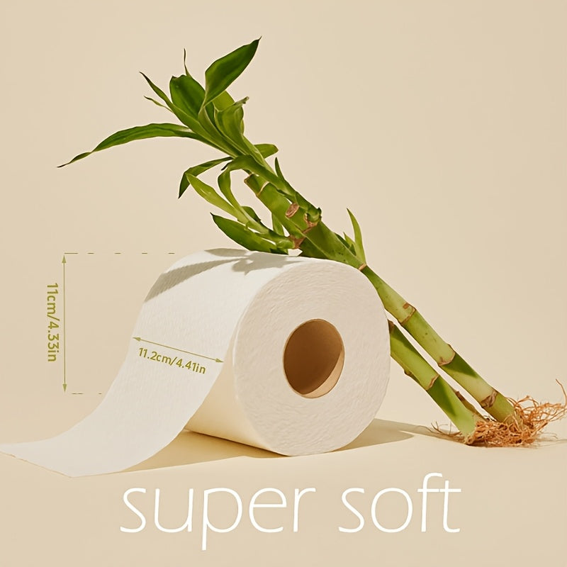 100% Bamboo Toilet Paper, 24 Rolls, 3-Ply, 300 Sheets Per Roll – Eco-Friendly, Soft & Strong Bamboo Bathroom Tissue Value Pack