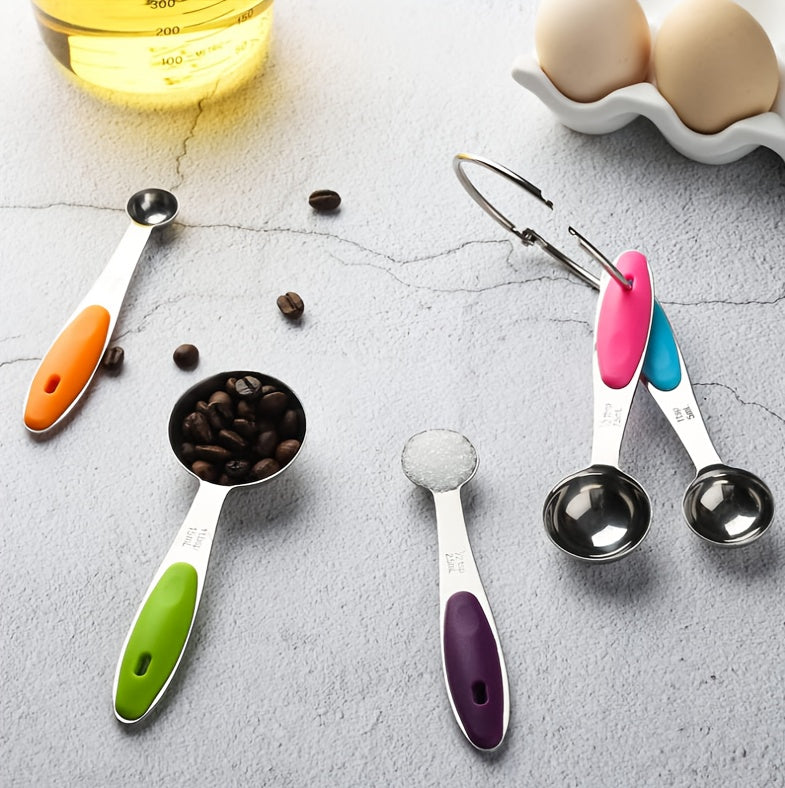 Measuring Cups & Spoons Set | Dry & Liquid | Choose 8-Piece Cups, 9-Piece Spoons, or 17-Piece Complete Set