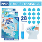 Gel Stamp Toilet Bowl Cleaner & Air Freshener 28/84 Count – Fresh Flower Gel Stamps Prevent Limescale & Toilet Rings – 6 Scent Options, 2 or 6 Pack Bathroom Cleaning Gel Stamps