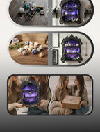 Wooden Floating Wall Shelf Crystal Display Shelf Rock Gem Stone Organizer Essential Oil Holder Wicca Spiritual Meditation Decor Gift
