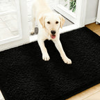 Washable Pet Door Mat Anti-Slip Mud & Paw Print Absorbent Rug – Machine Washable Indoor Entrance Mat for Dog & Cat | 3 Sizes 6 Colors