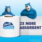 Ultra Soft Mega Roll Toilet Paper 200 Sheets – Available in 6 & 16 Count, Double & Mega Rolls, Cushiony Thick 2-Ply Bath Tissue for the Whole Family