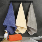 Quick-Dry Multipurpose Towel Set of 4 – 13.4×29.1 Inch Soft Lint-Free Towels for Bathroom, Kitchen, Face Washing & Car Cleaning | Multi-Color Options