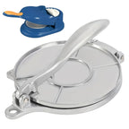 Tortilla Press 6.5" & 8" Professional Dough Press for Tortillas, Roti, Quesadillas & Dumplings – Heavy-Duty Tortilla Maker & Dumpling Mold for Home & Restaurant Use