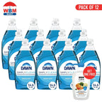 Dawn Ultra Liquid Dish Soap – Original Scent, 14.6 oz Bottles, Concentrated Grease-Cutting Formula, Gentle on Hands, Value Bundle Pack