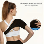Heated Shoulder Massager with 3 Vibration & Heating Modes, Wireless USB Charging Multifunctional Shoulder Wrap Massager for Pain Relief Relaxation, Gift for Elderly Parents Friends