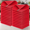 23-Piece Cotton Waffle Weave Kitchen Dish Cloths Set Absorbent Quick-Dry Dish Towels 12x12 Inch Multi-Color Options