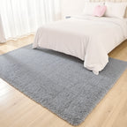 Fluffy Plush Area Rug 1.6 Inch Thick Non-Slip Machine Washable Polyester Tie Dye Rectangle Carpet for Living Room Bedroom Multiple Sizes and Colors