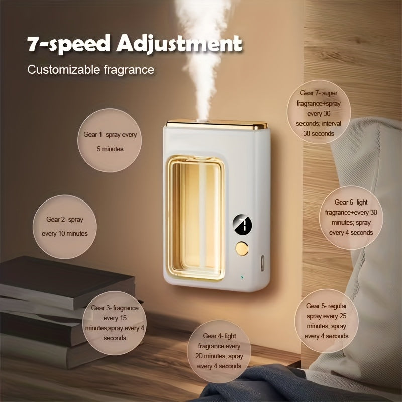 Soundwave Essential Oil Diffuser Humidifier Long-Lasting Fragrance Aromatherapy for Home Bathroom Room Decor with Essential Oils