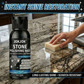Floor Polishing Wax Paste for Marble Granite Quartz Ceramic Tile | Nano Brightening High Gloss Finish, Scratch Repair & Stain Protection, Long-Lasting Stone Care Polish for Home Floors