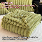 Plush Sherpa Throw Blanket – Ultra-Warm Anti-Static Fleece, 7 Colors 4 Sizes, for Bedroom Sofa Office Dormitory