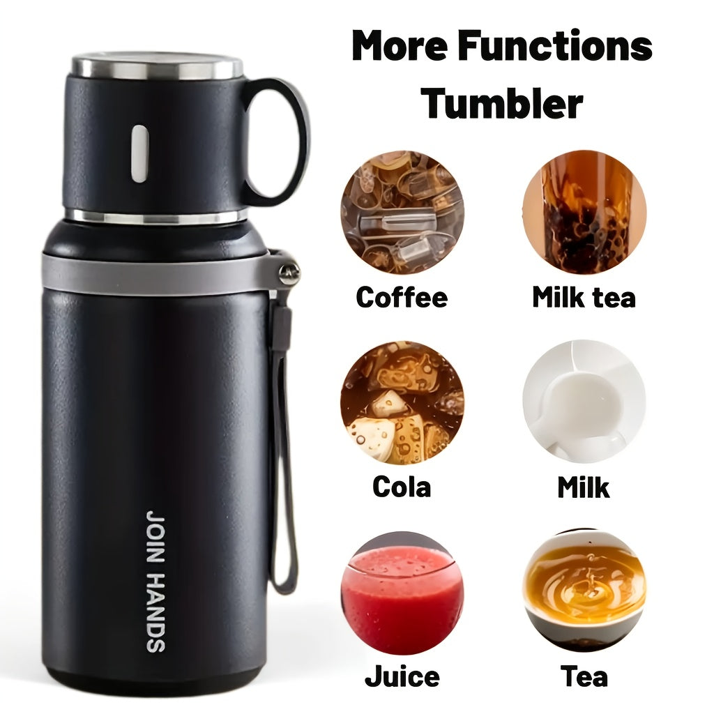 Vacuum Insulated Tumbler 22.99oz 316 Stainless Steel Travel Mug with Lid | Hot 8H Cold 24H Coffee Cup for Camping Hiking Daily Use
