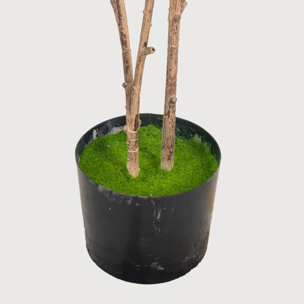 Artificial Olive Tree with Realistic Black Fruits – 4 Heights 47–83 Inch Nordic Mediterranean Faux Plant for Living Room, Kitchen, Hotel & Office | No Maintenance Indoor Decor