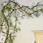 Large Realistic Artificial Ivy & Fern Hanging Plant - Lifelike Fake Vine with Lush Green Foliage, Durable Plastic, Indoor & Outdoor Decor for Home, Office, Porch & Balcony