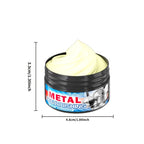Oven Cleaning Paste & Cookware Scrub with Exfoliating Sponge - Heavy Duty Scorch Mark Remover for Pots Pans Stoves & Metal Surfaces Lavender Scented