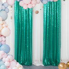 Sequin Curtain Backdrop Panels 24x84 Inches Set of 2 – Glitter Shimmer Party Backdrop for Weddings Birthdays Baby Showers Proms & Photo Booths, 31 Colors