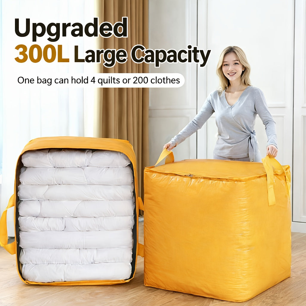 Waterproof Moving Bags PE Woven Large Capacity – Heavy Duty Packing Storage Organizer for Clothes, Luggage & Travel