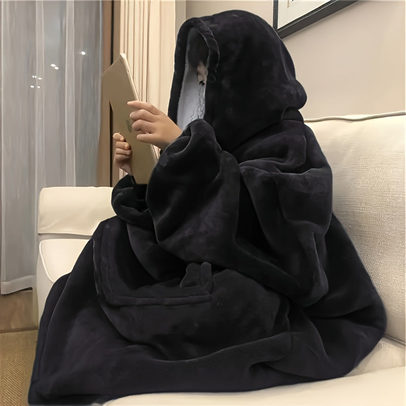 Double Sided Throw Blanket Super Soft Oversized Cozy Knit Blanket Machine Washable for Couch Bed Office Chair Pad Wearable Blanket Multiple Colors