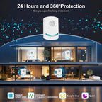 Ultrasonic Pest Repeller 8-Pack 2025 Upgraded Plug-In Repellent for Mosquitoes Cockroaches Mice Fleas Ants Rodents Chemical-Free for Home Farm Kitchen Office Restaurant Apartment