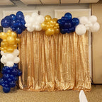 Sequin Backdrop Curtains – Glitter Party & Wedding Background Panels, 2ft×8ft per Panel, 4/6/8 Panel Sets, 29 Colors for Birthday, Stage, Bridal & Event Decor