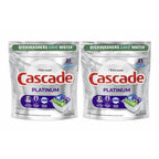 Dishwasher Pods 2-Pack 42 Total – 3-in-1 Action Pacs with Detergent, Rinse Aid & Shine Enhancer, Fresh Scent, No Pre-Rinsing Needed, 21 Count Each Pack
