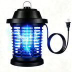 Bug Zapper Electric Mosquito Zapper Fly Trap Lamp 4000 Sq Ft Coverage 1000V Power Grid Easy Clean Removable Tray Indoor Outdoor Insect Killer Gift for Family