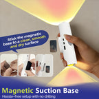 Magnetic Motion Sensor LED Night Lights USB Rechargeable - 9-Color Wall-Mounted Wireless Sconce, 3 Sensing Modes, No Wiring, for Hallway Bedroom Stairs Kitchen | Nuvia Haven