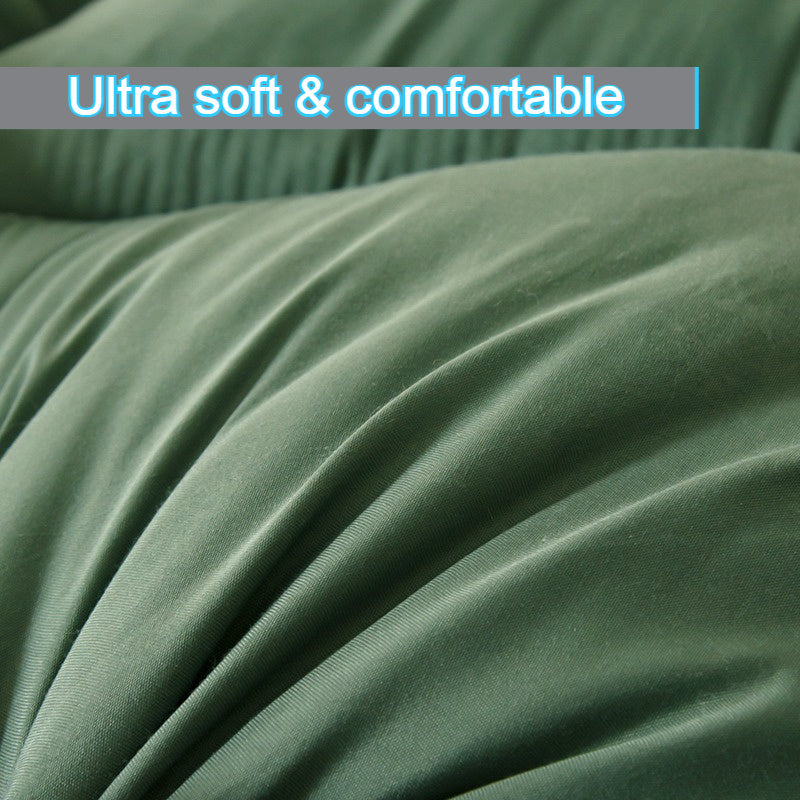Japanese Plush Roll-Up Mattress Topper | Quilted Fitted Mattress Pad Cover, Breathable Folding Sleeping Pad, Machine Washable Mattress Protector – Twin Full Queen King