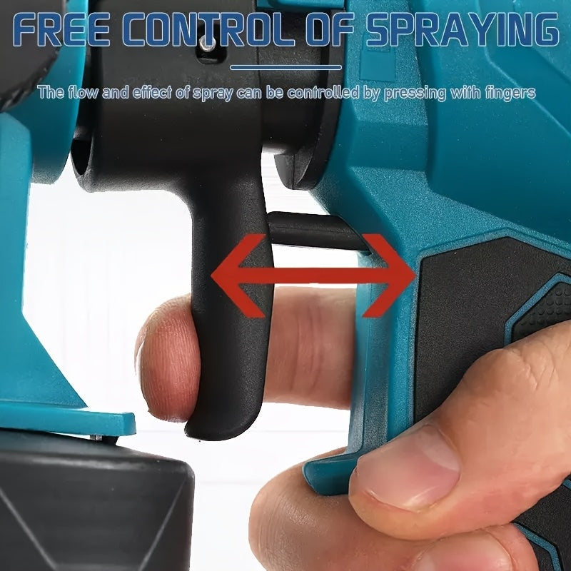 HVLP Electric Airless Paint Sprayer Gun with 3 Spray Patterns 27oz Container for House Walls Fence Furniture Cabinets Doors Car DIY Projects – Easy Clean Cordless Electric Spray