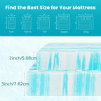 Memory Foam Mattress Topper 3 Inch Gel Infused Soft Bed Topper for Twin Twin XL Queen King Sleeper Sofa RV Camper