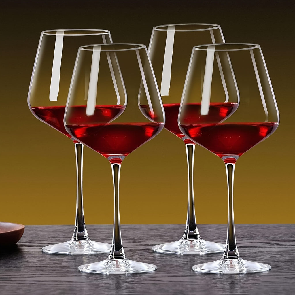 Burgundy Wine Glasses 460ml Artisan Crafted Red White Wine Glass 15.56oz for Women Men Weddings Birthdays Mother's Day Gift